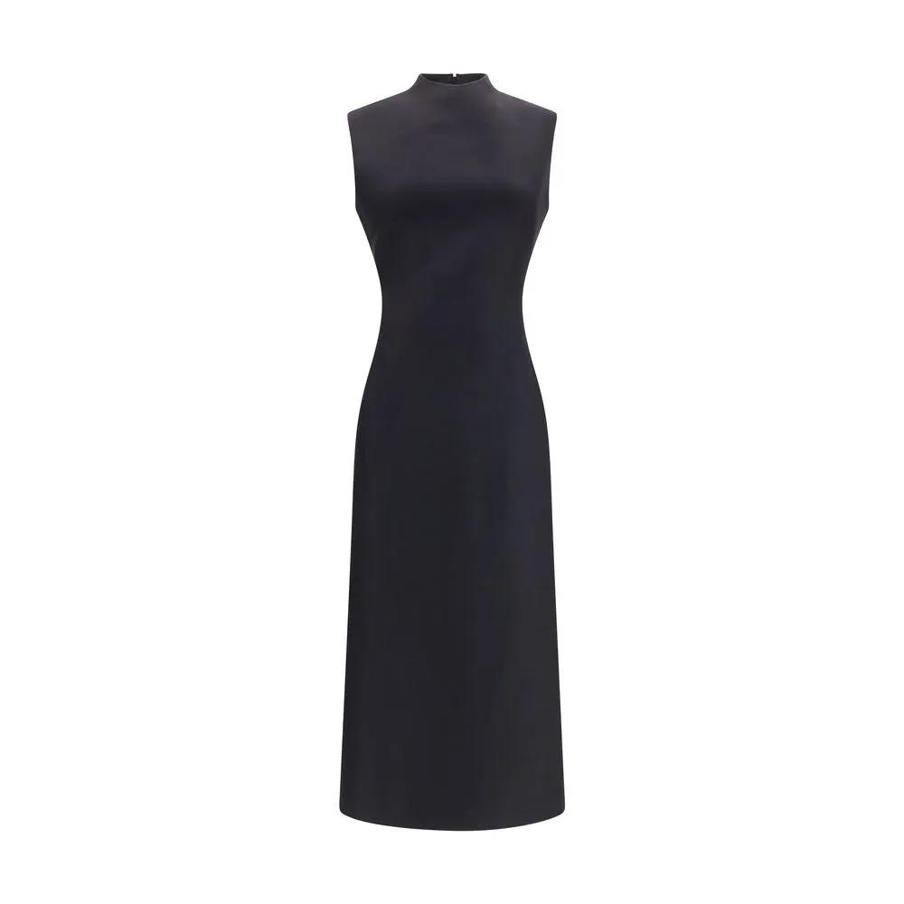 Maison Margiela Black Wool Oves Aries Casual Dress