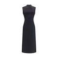 Maison Margiela Black Wool Oves Aries Casual Dress