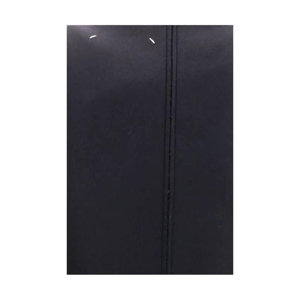 Maison Margiela Black Wool Oves Aries Casual Dress