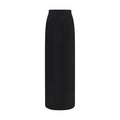 Maison Margiela Black Wool Oves Aries Long Skirt