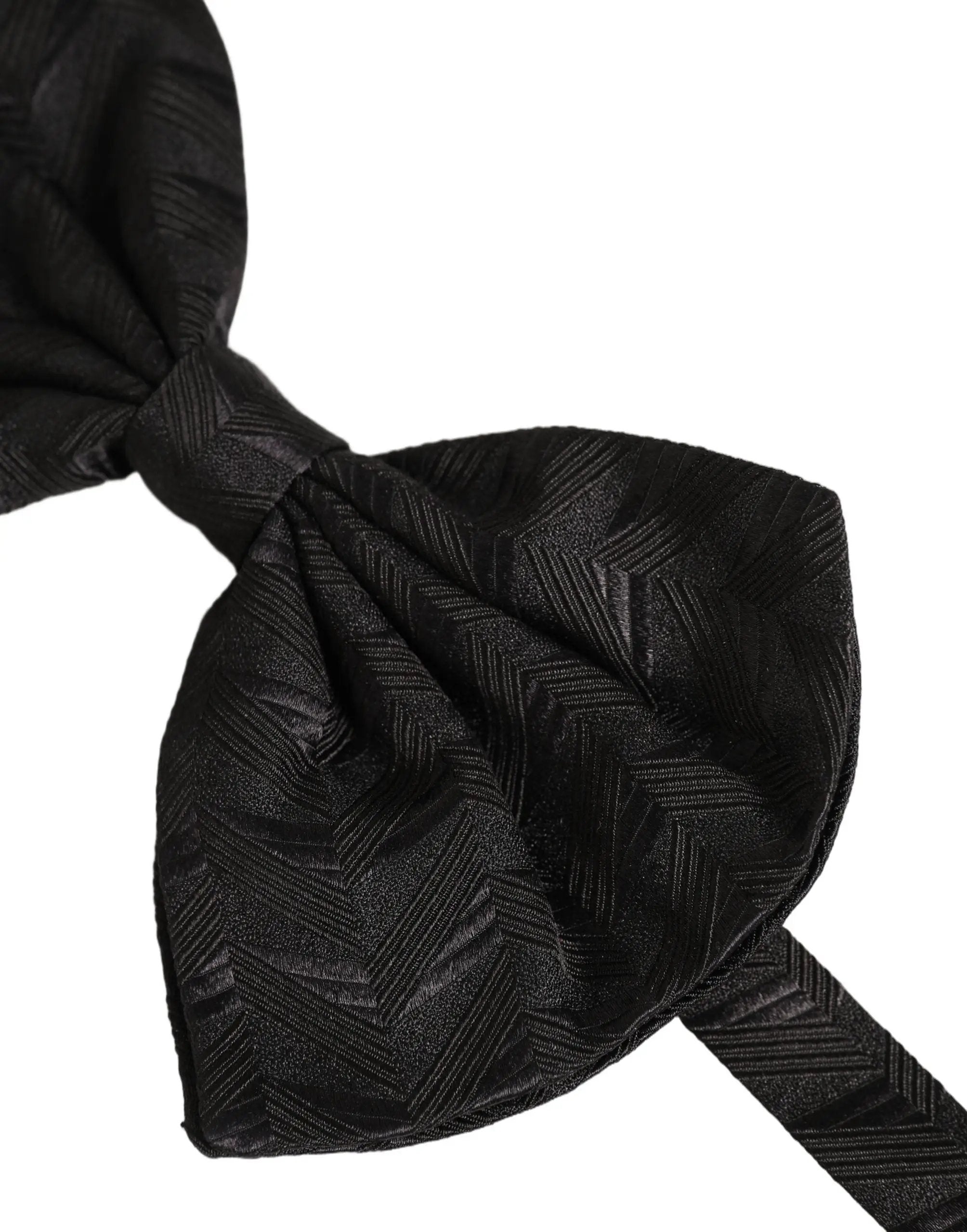 Nœud Papillon Dolce & Gabbana Homme Noir Ajustable à Motifs
