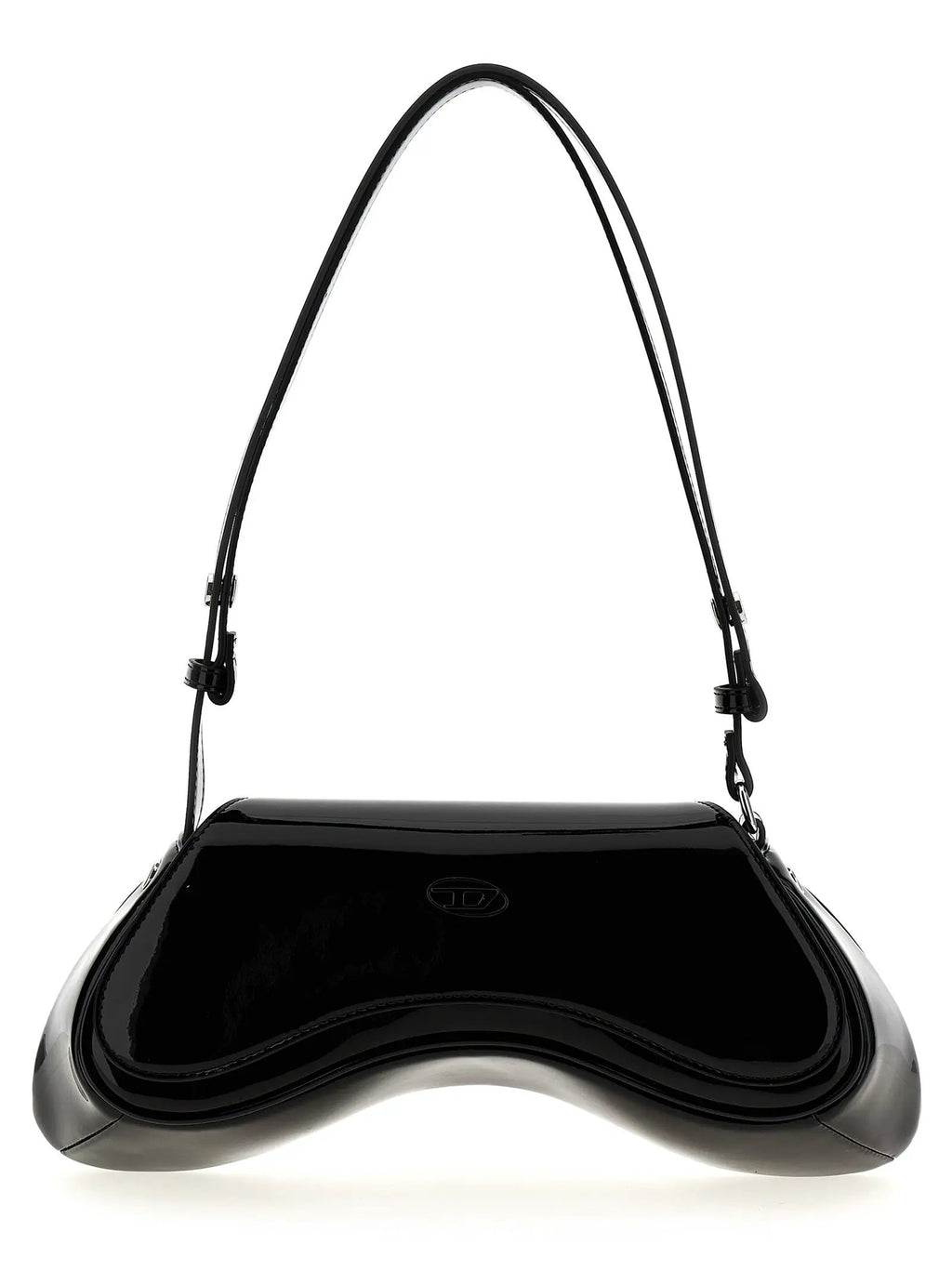 Diesel Black Polyethylene Shoulder Bag