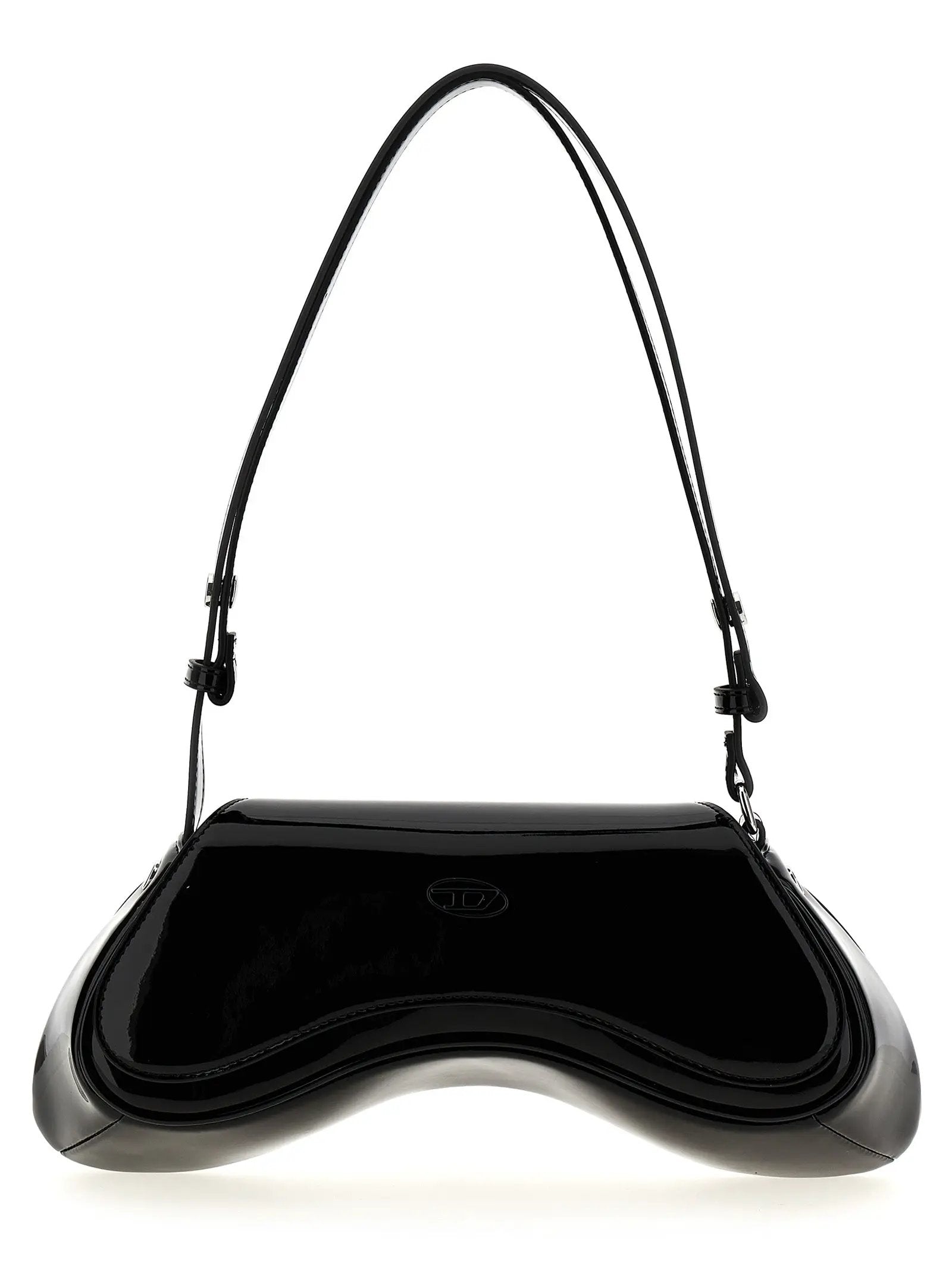 Diesel Black Polyethylene Shoulder Bag