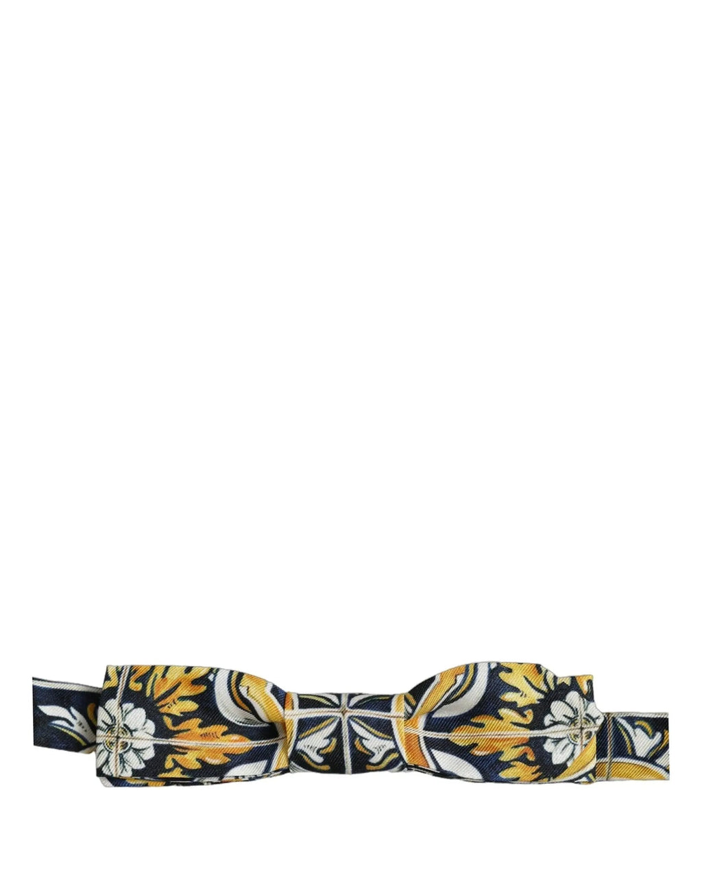Nœud papillon papillon réglable Dolce & Gabbana multicolore style damassé