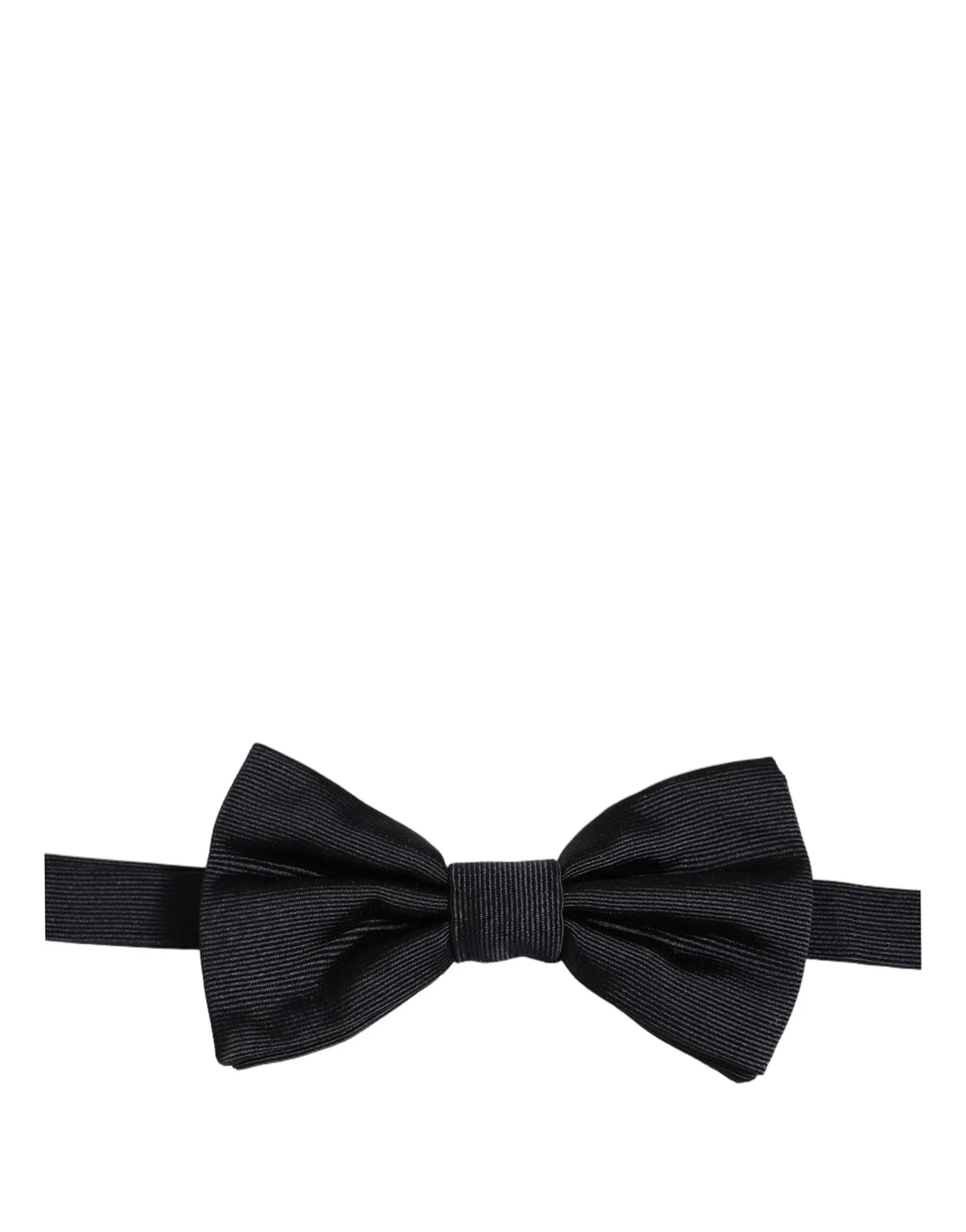 Nœud Papillon Réglable Dolce & Gabbana Homme Noir 100 % Soie