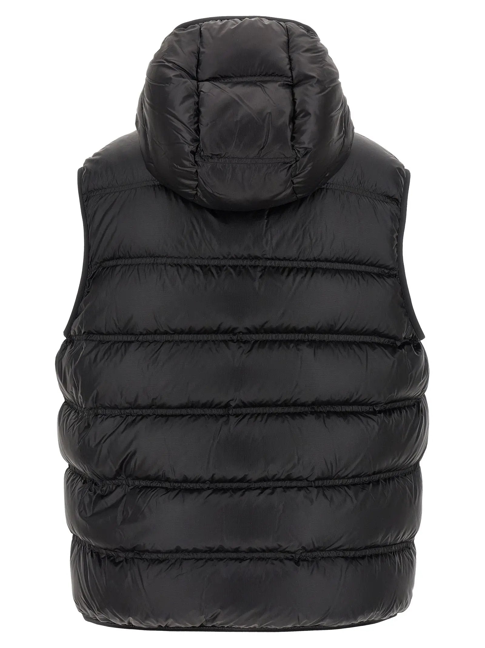 Moncler Black Polyamide Sleeveless Jacket
