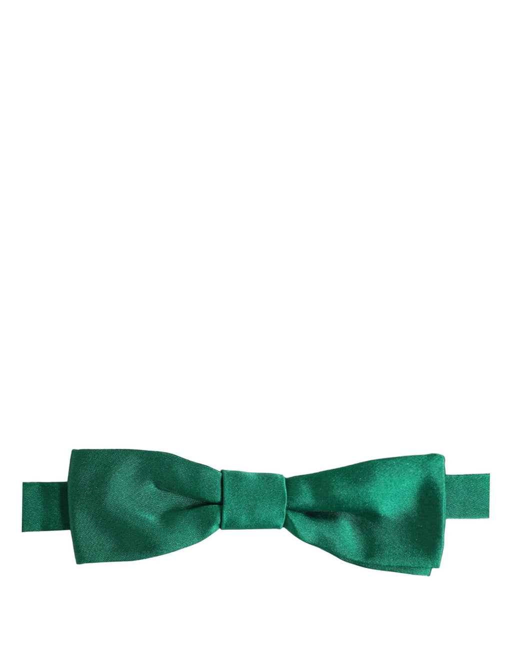 Dolce & Gabbana Men Green 100% Silk Adjustable Neck Papillon Bow Tie