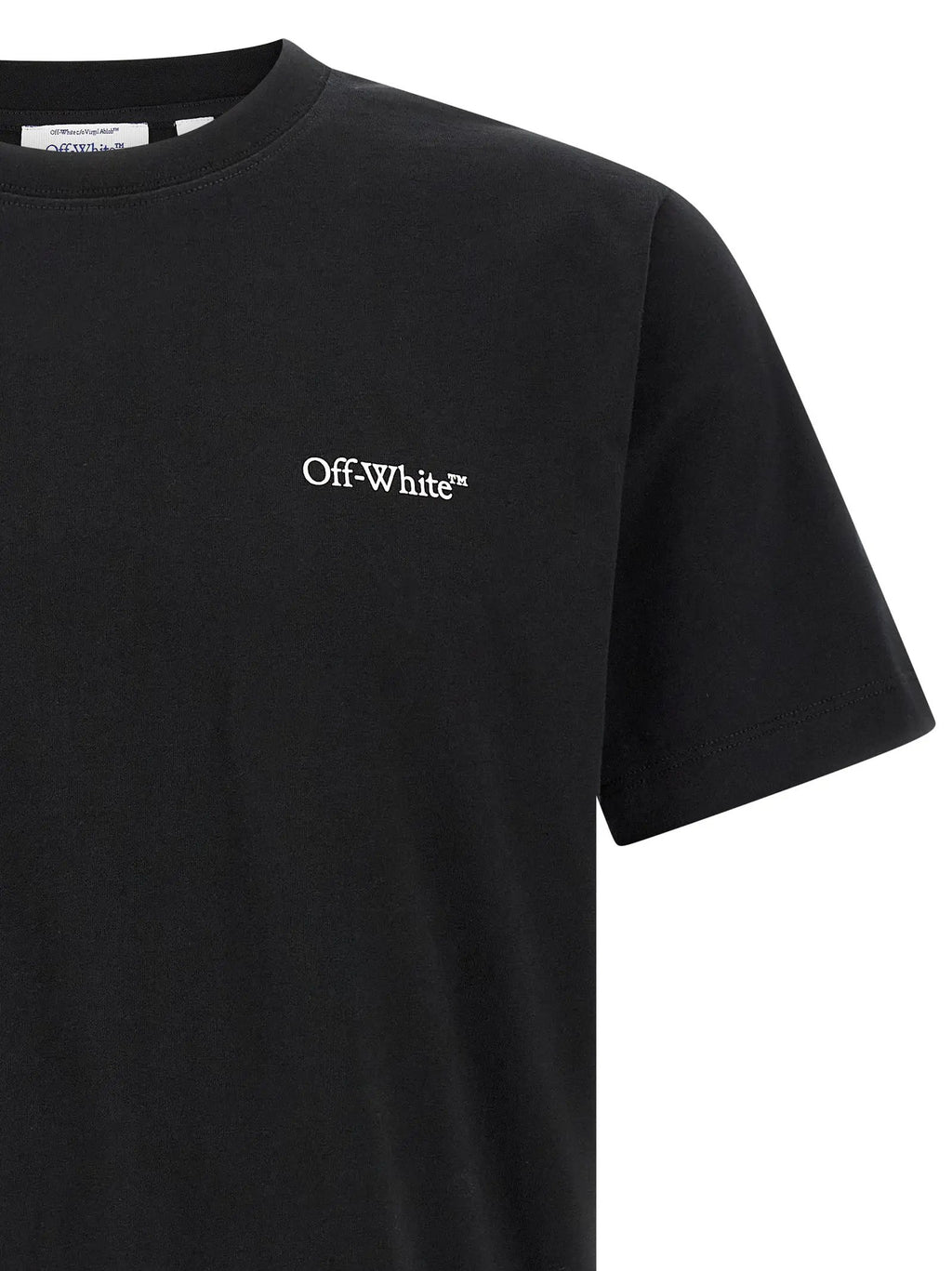 Off-White Black Cotton T-Shirt