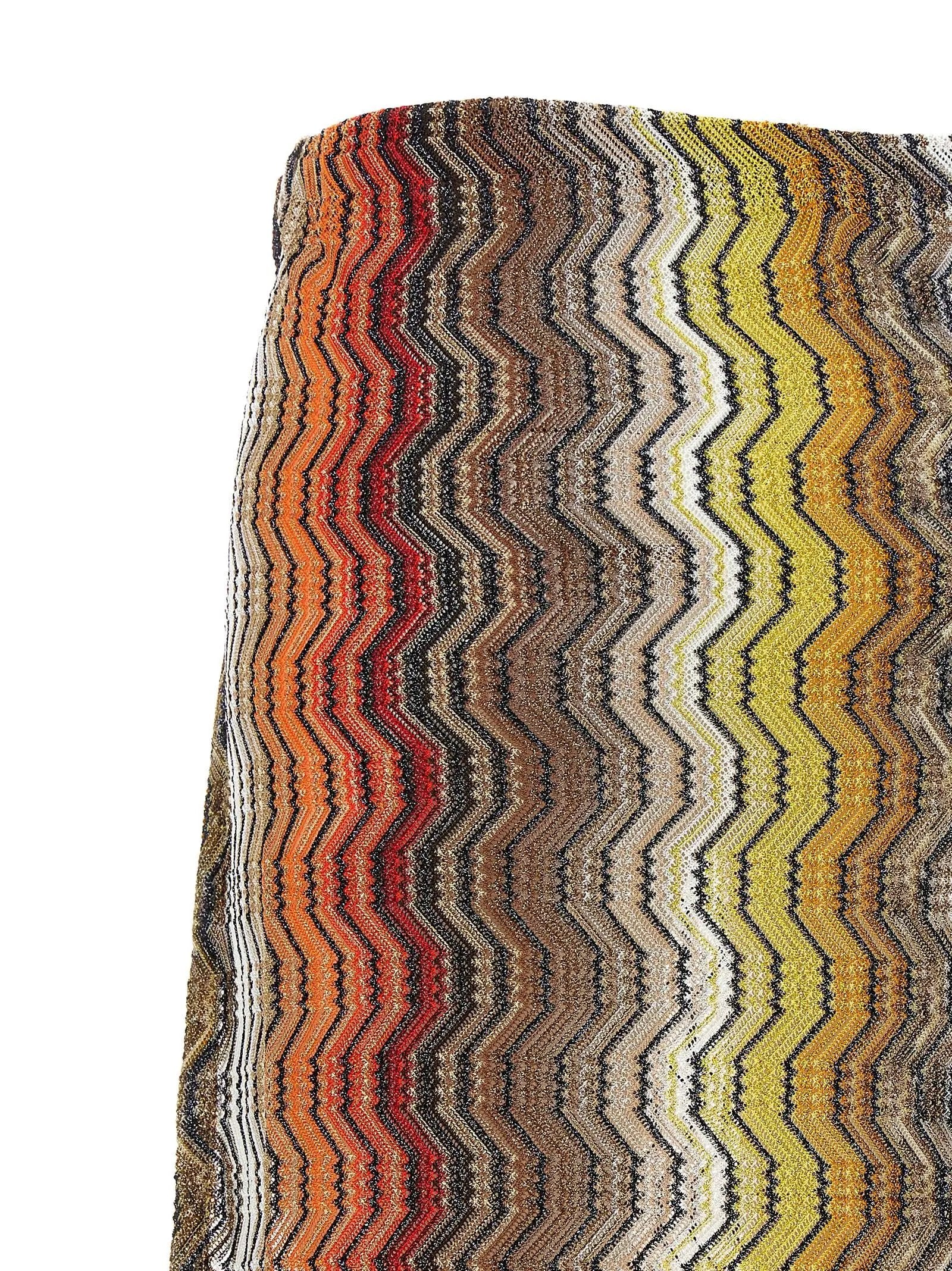 Missoni Multicolor Viscose Mini Skirt