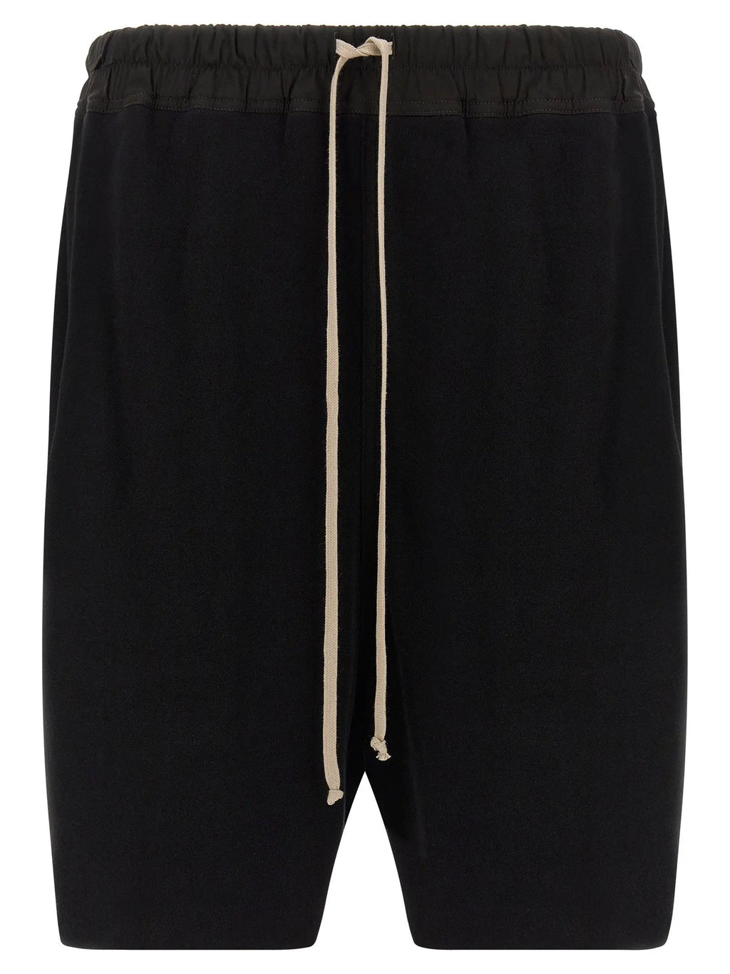 Rick Owens Rick Owens Black Cotton Bermuda Shorts