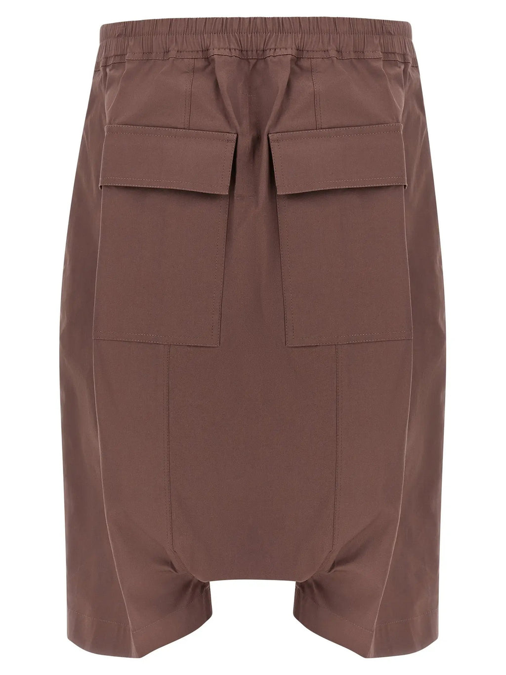Rick Owens Rick Owens Brown Cotton Bermuda Shorts