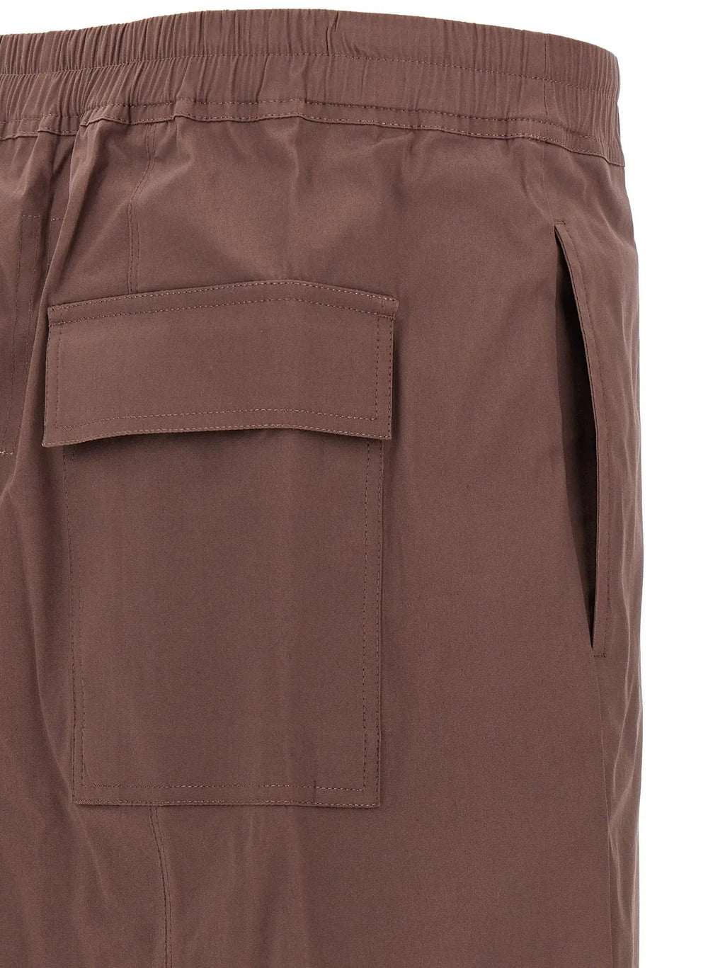 Rick Owens Rick Owens Brown Cotton Bermuda Shorts