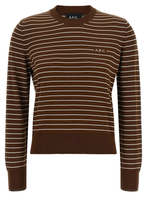 A.P.C. A.P.C. Brown Cotton Cardigan
