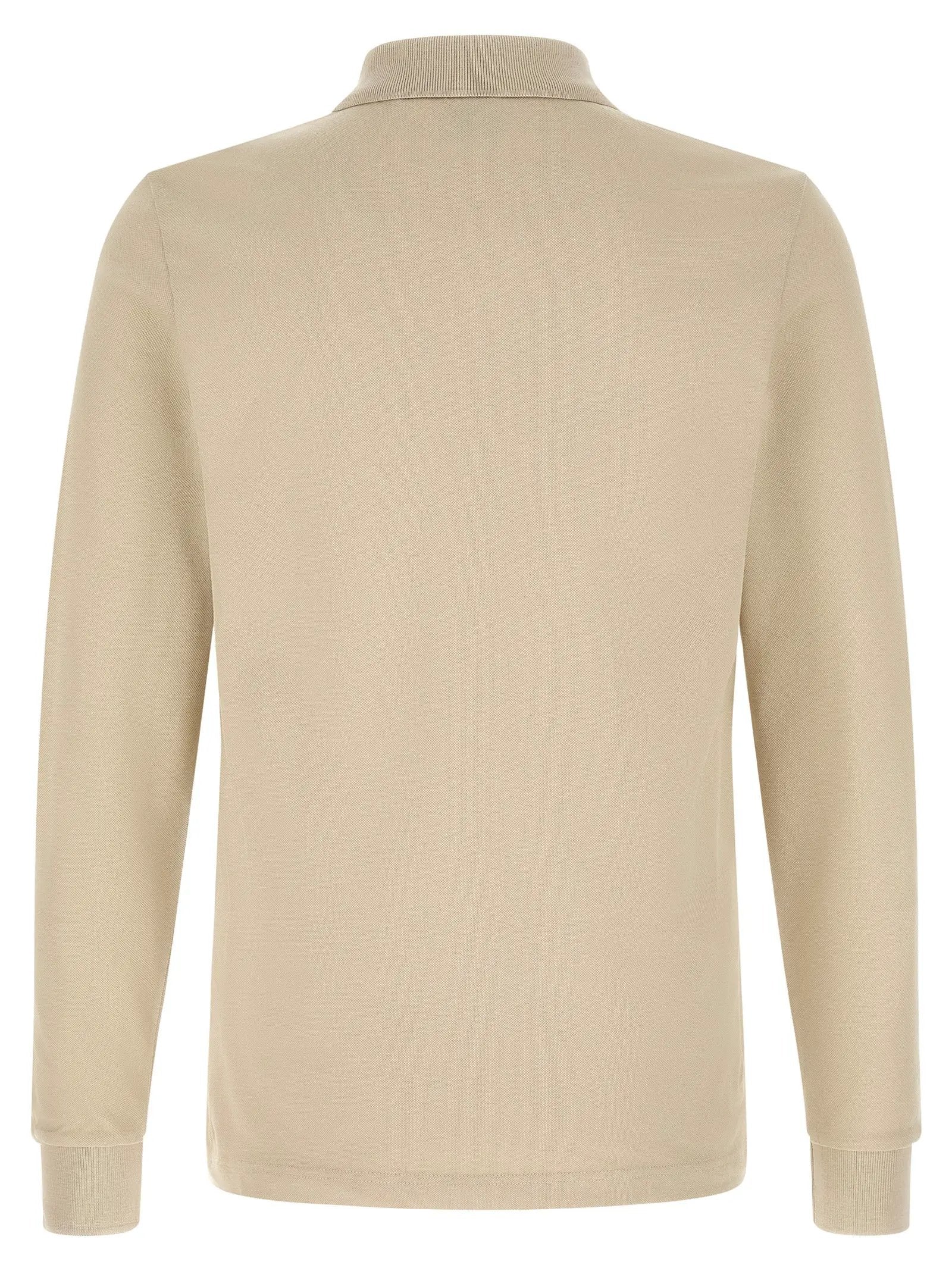 Hugo Boss Beige Cotton Polo Shirt