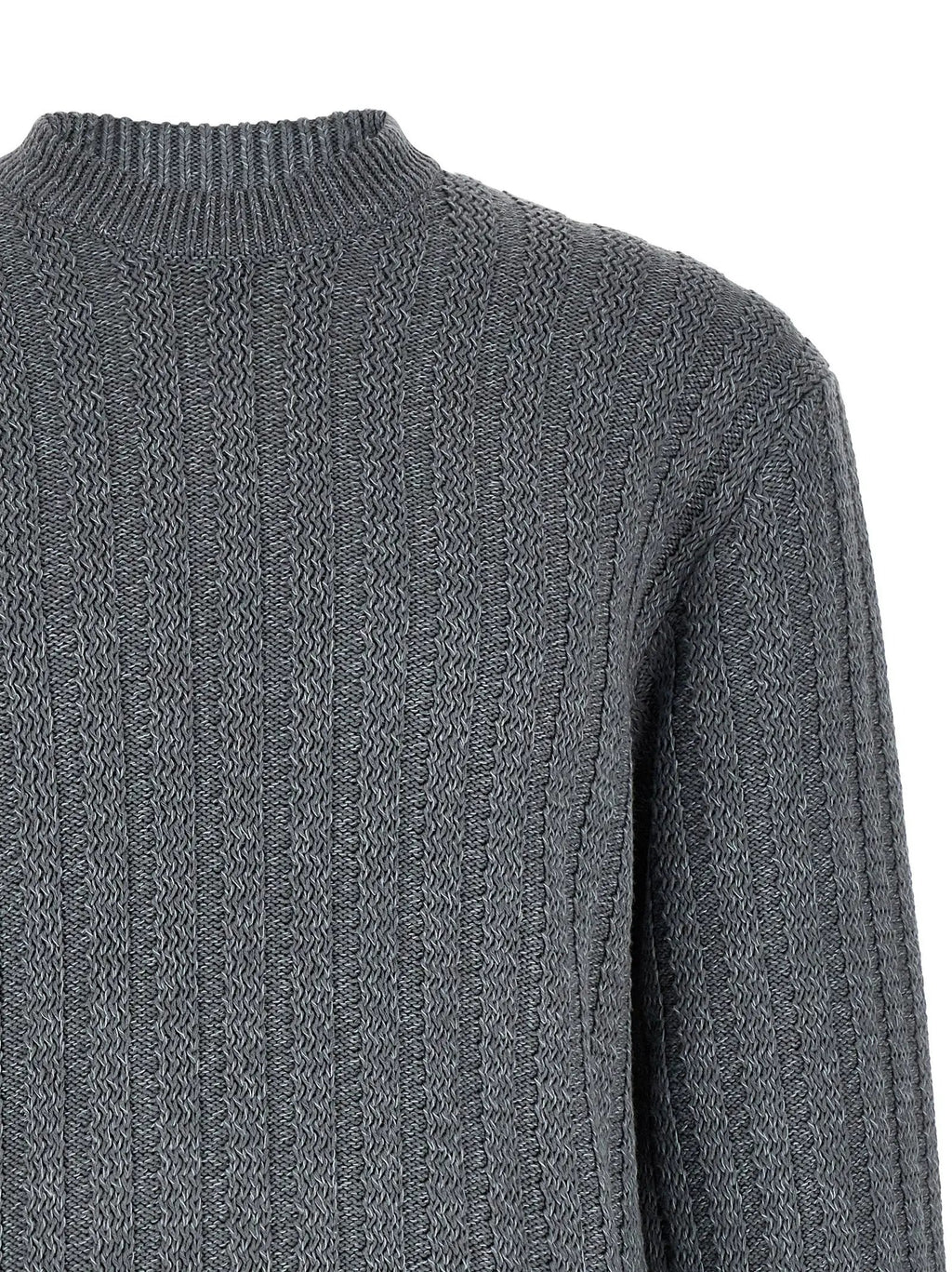 Hugo Boss Gray Cotton Cardigan