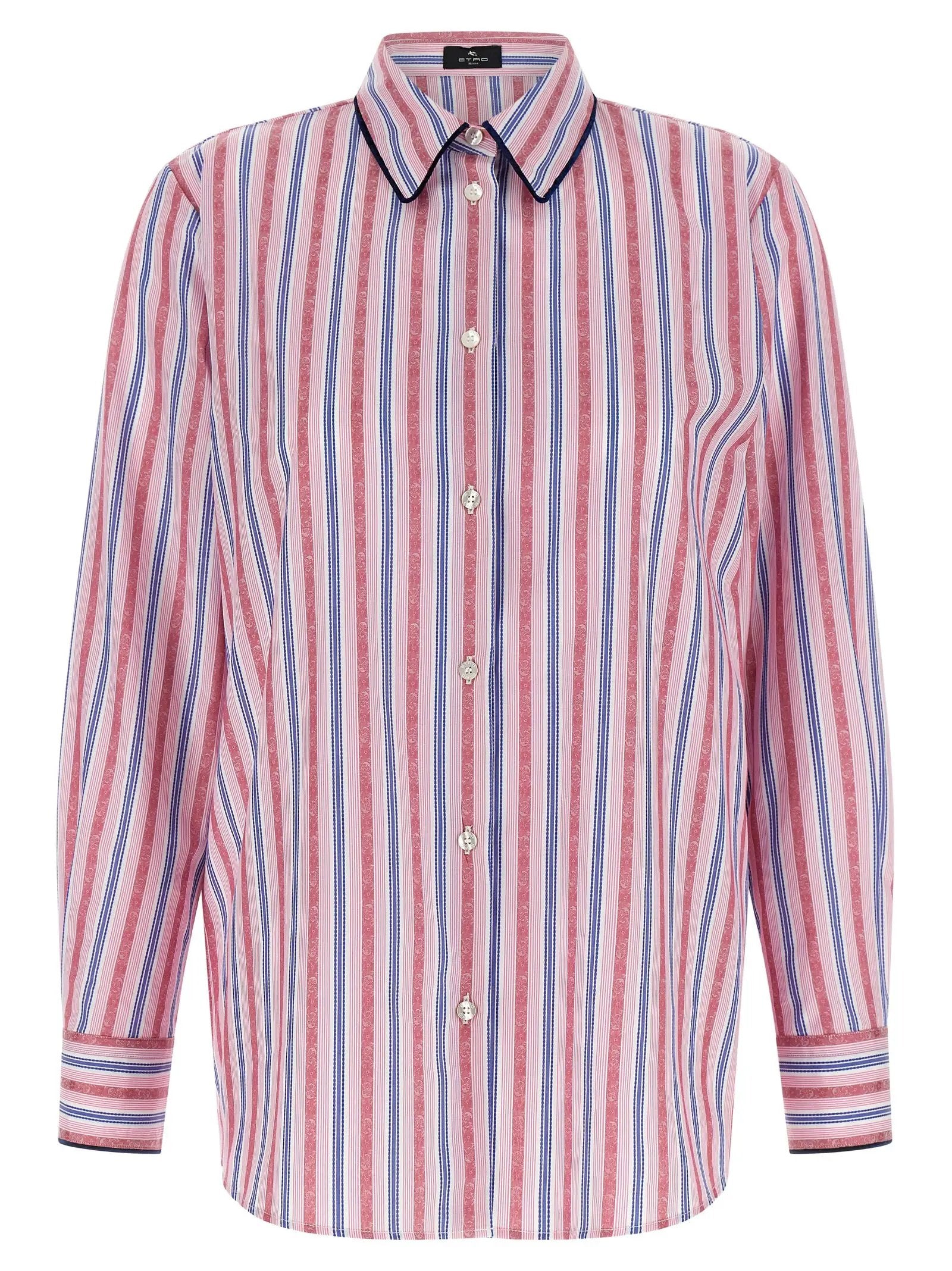 Etro Multicolor Cotton Blouse