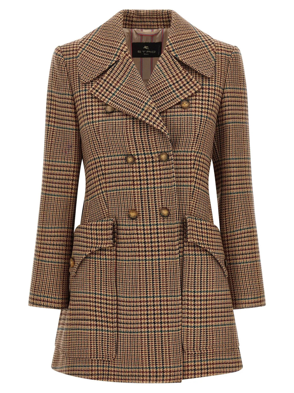 Manteau Etro en laine marron