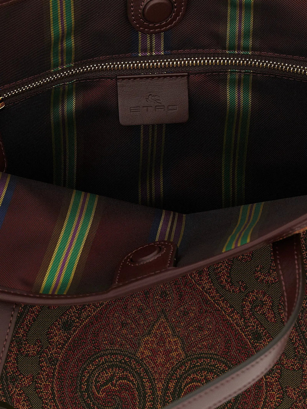 Sac cabas Etro multicolore en polyester