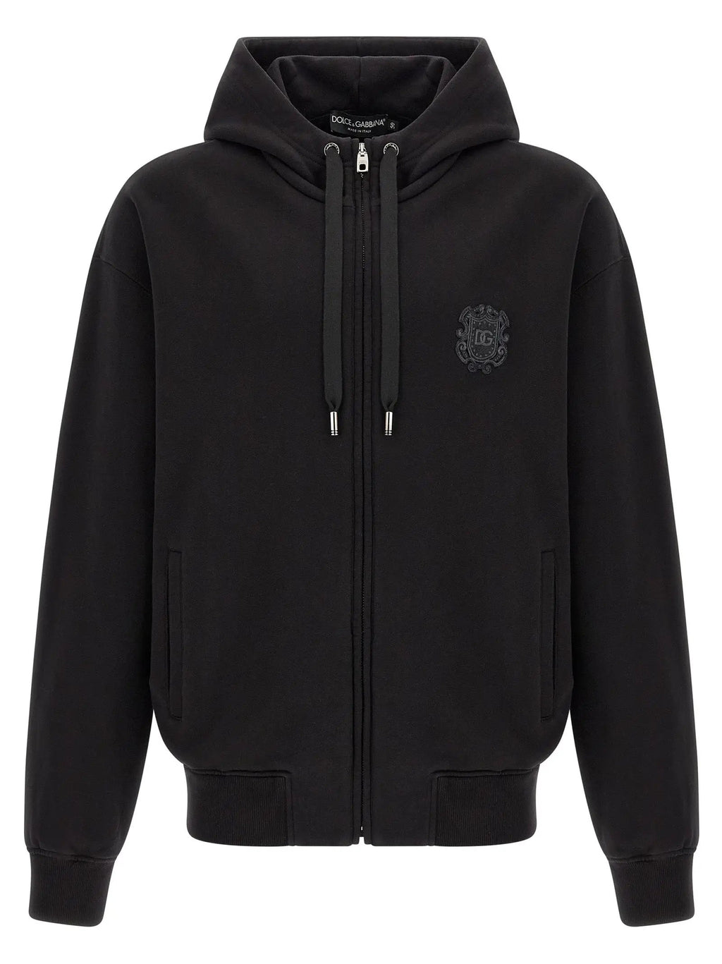 Dolce & Gabbana Black Cotton Sweatshirt