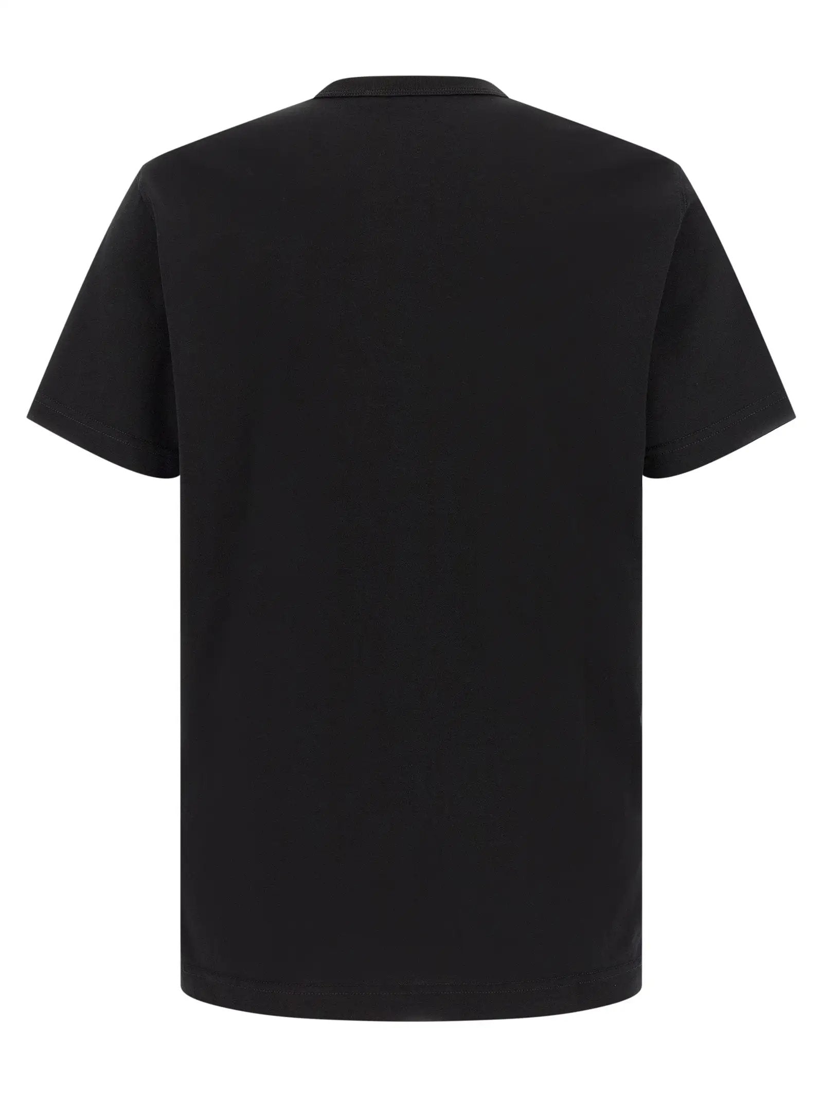 Dolce & Gabbana Dolce & Gabbana Black Cotton T-Shirt