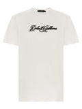 Dolce & Gabbana Dolce & Gabbana White Cotton T-Shirt