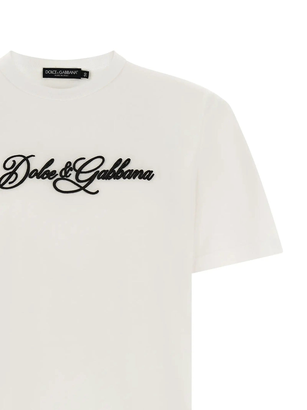 Dolce & Gabbana Dolce & Gabbana White Cotton T-Shirt