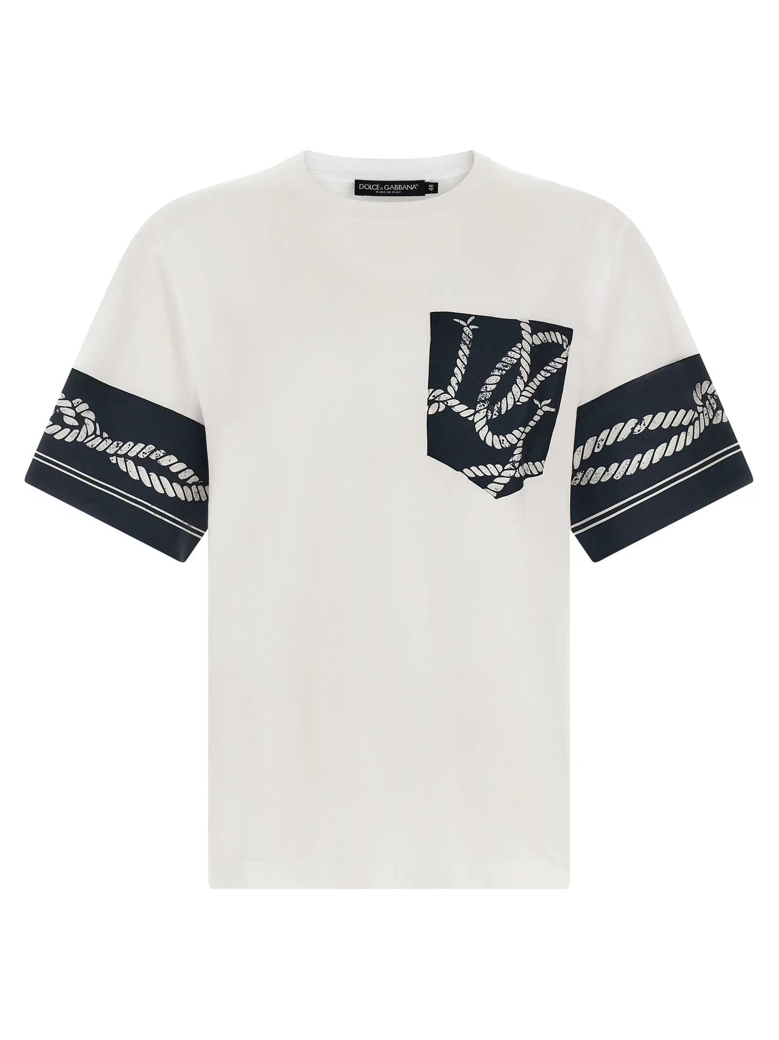 Dolce & Gabbana Dolce & Gabbana Blue Cotton T-Shirt