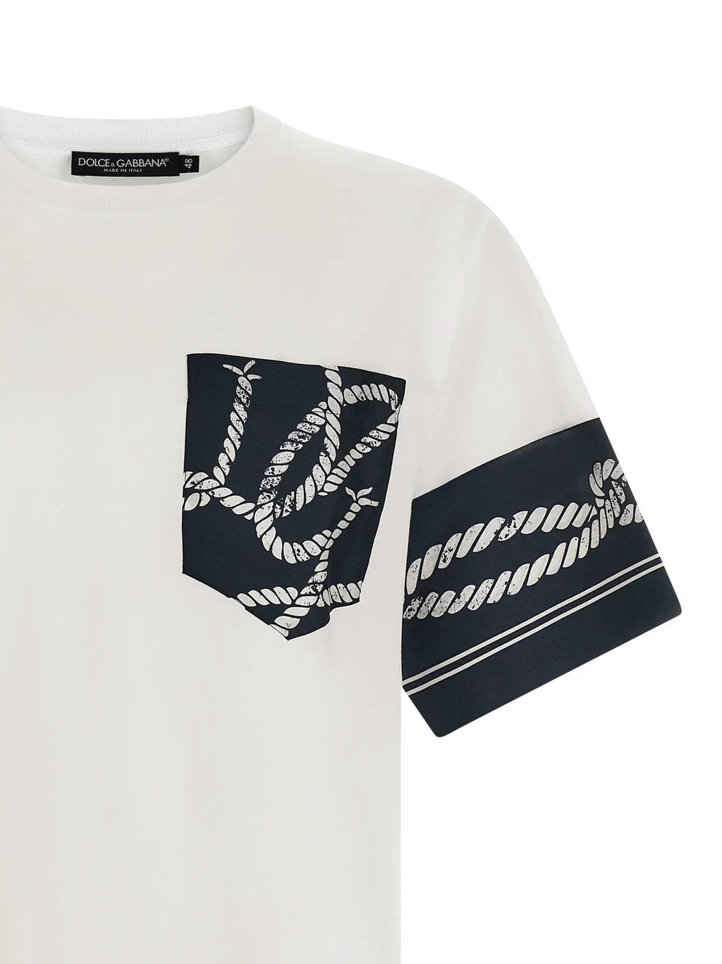 Dolce & Gabbana Dolce & Gabbana Blue Cotton T-Shirt