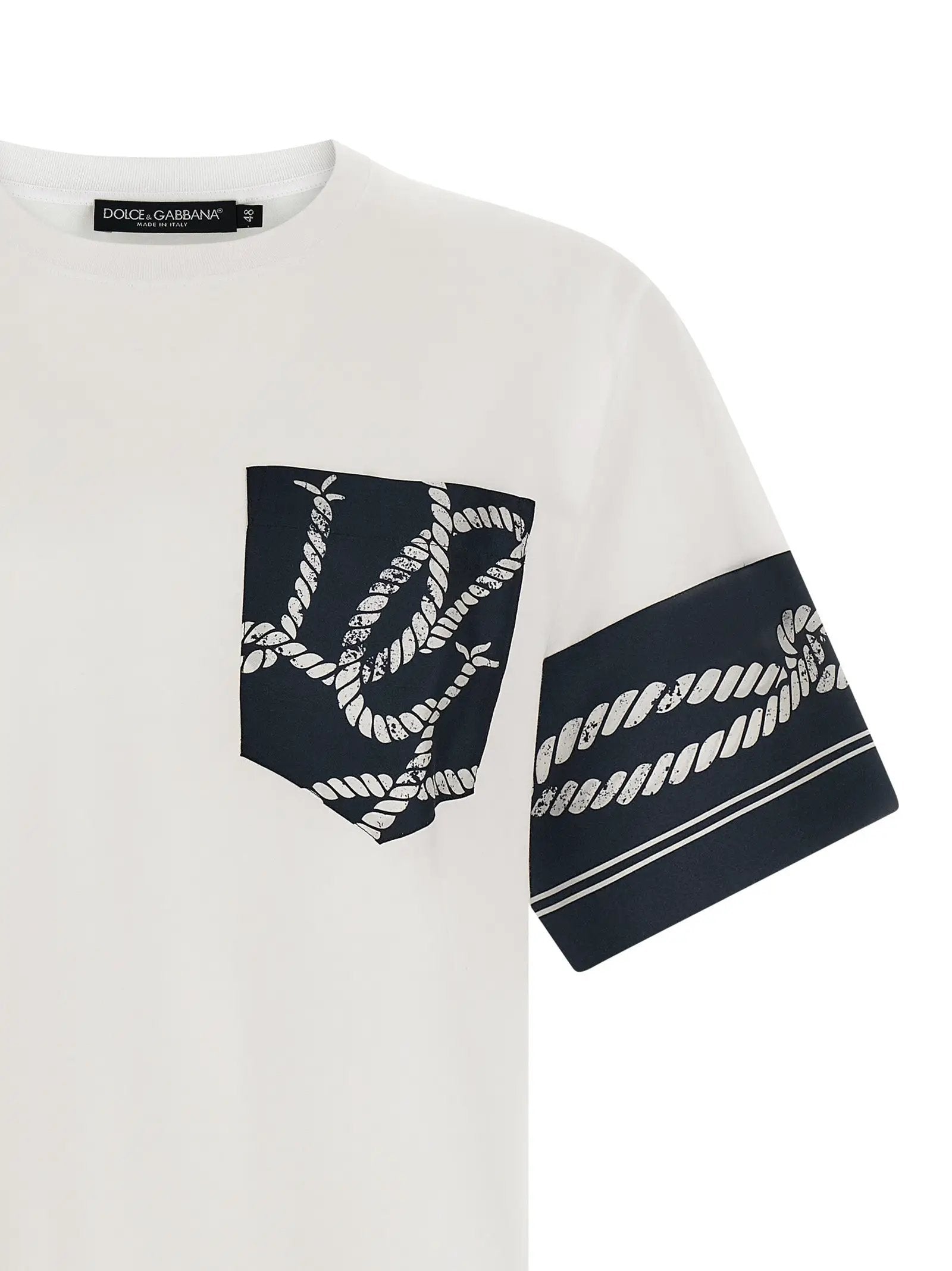 Dolce & Gabbana Dolce & Gabbana Blue Cotton T-Shirt