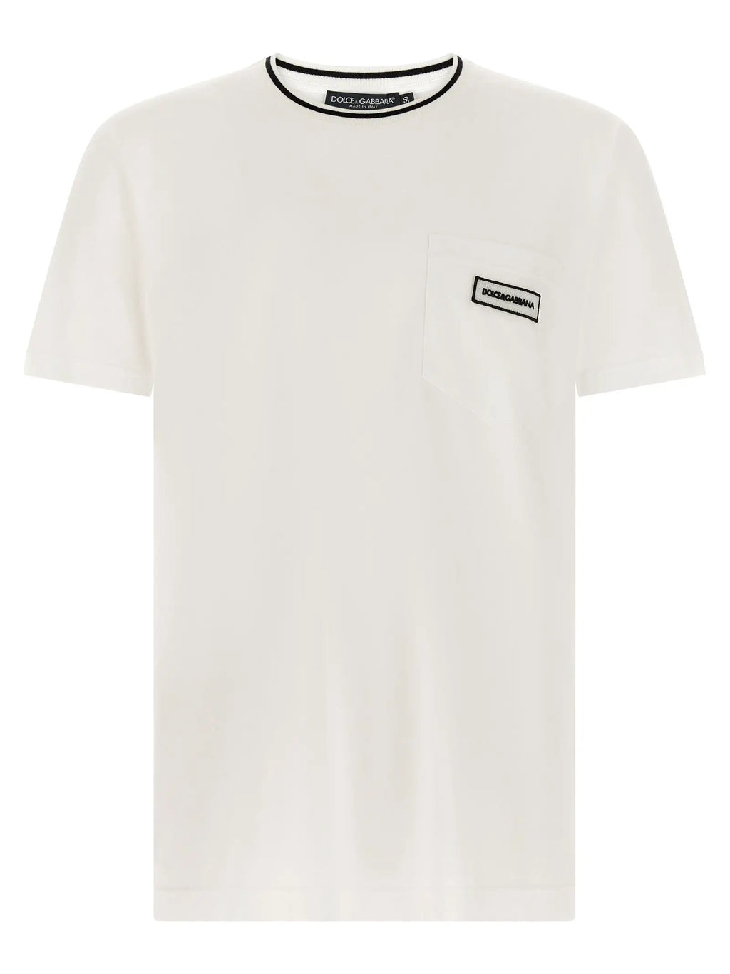 Dolce & Gabbana Dolce & Gabbana White Cotton T-Shirt