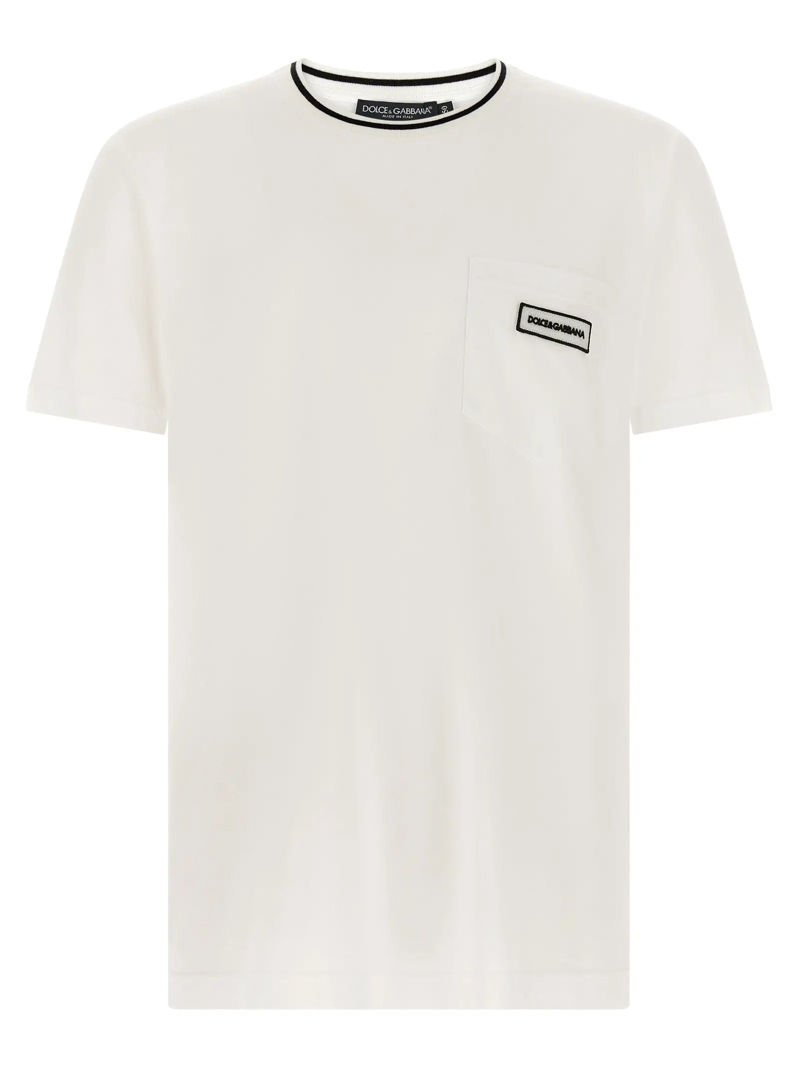 Dolce & Gabbana Dolce & Gabbana White Cotton T-Shirt