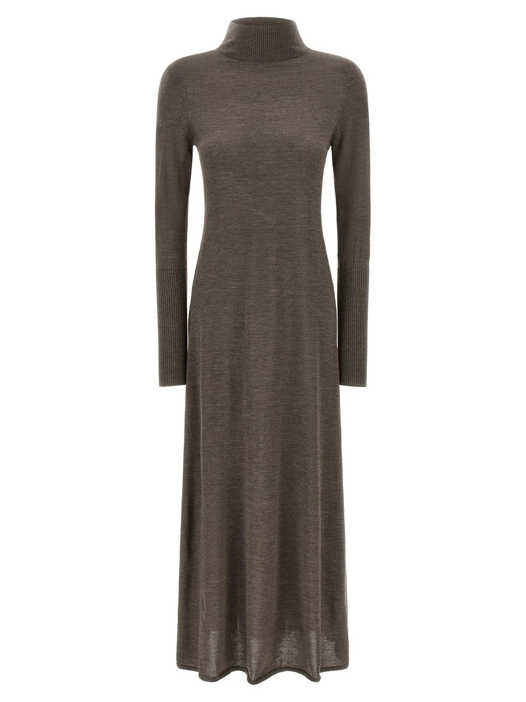 PINKO Beige Wool Long Dress