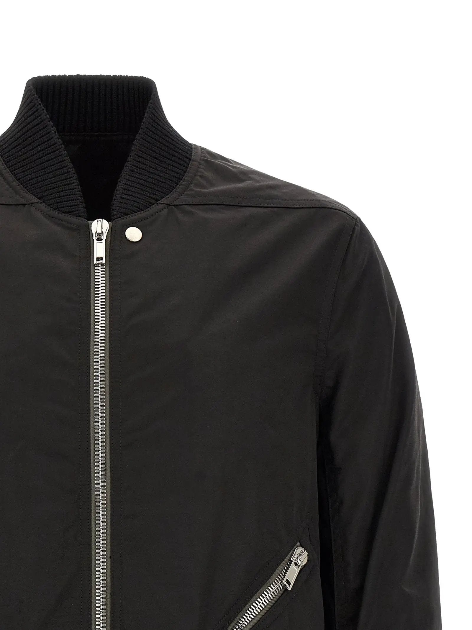 Rick Owens Rick Owens Black Nylon Bomber