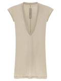 Rick Owens Beige Cotton T-Shirt