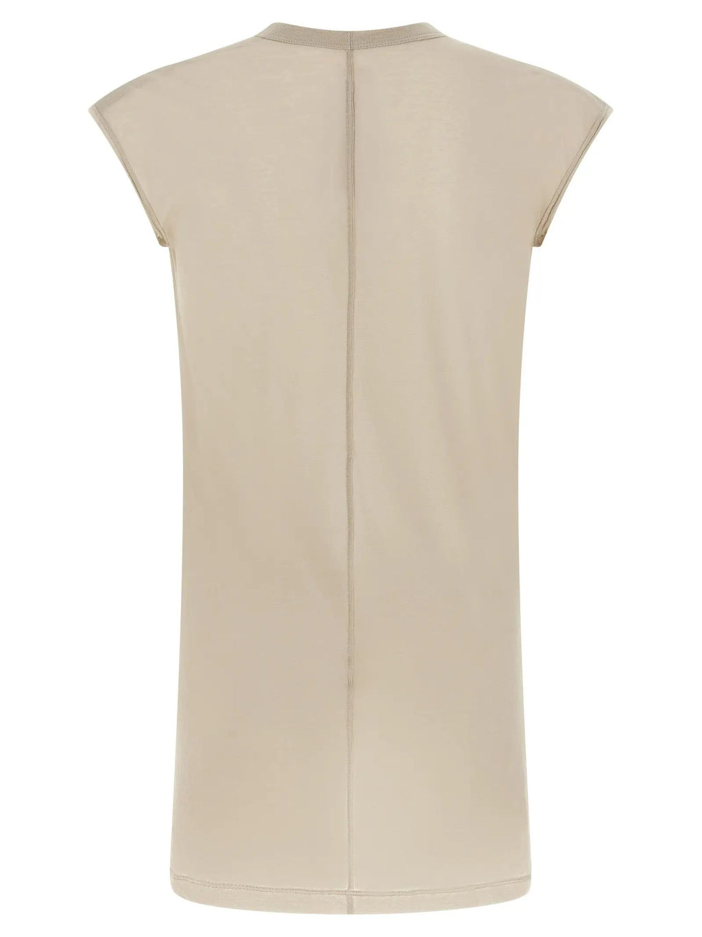 Rick Owens Beige Cotton T-Shirt
