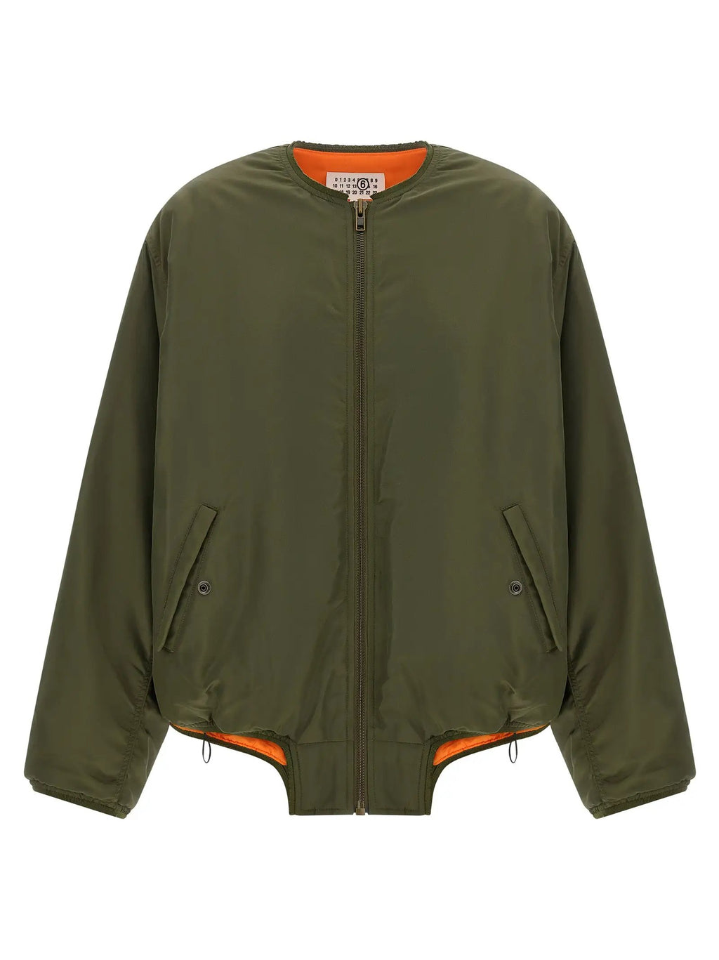 MM6 Maison Margiela Bicolor Polyamide Bomber