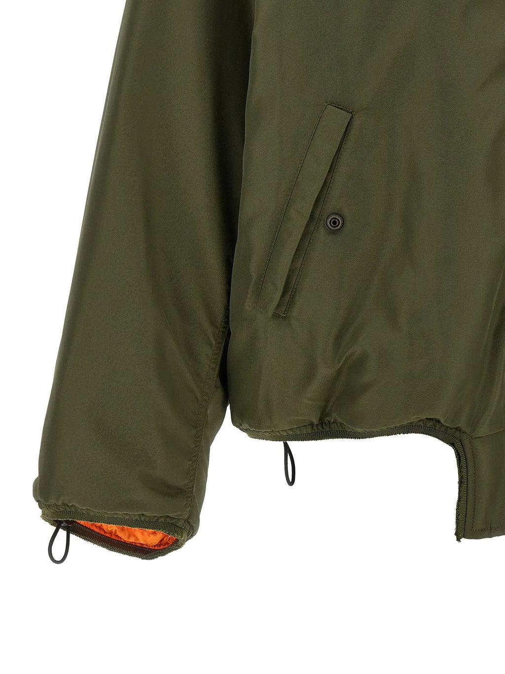 MM6 Maison Margiela Bicolor Polyamide Bomber