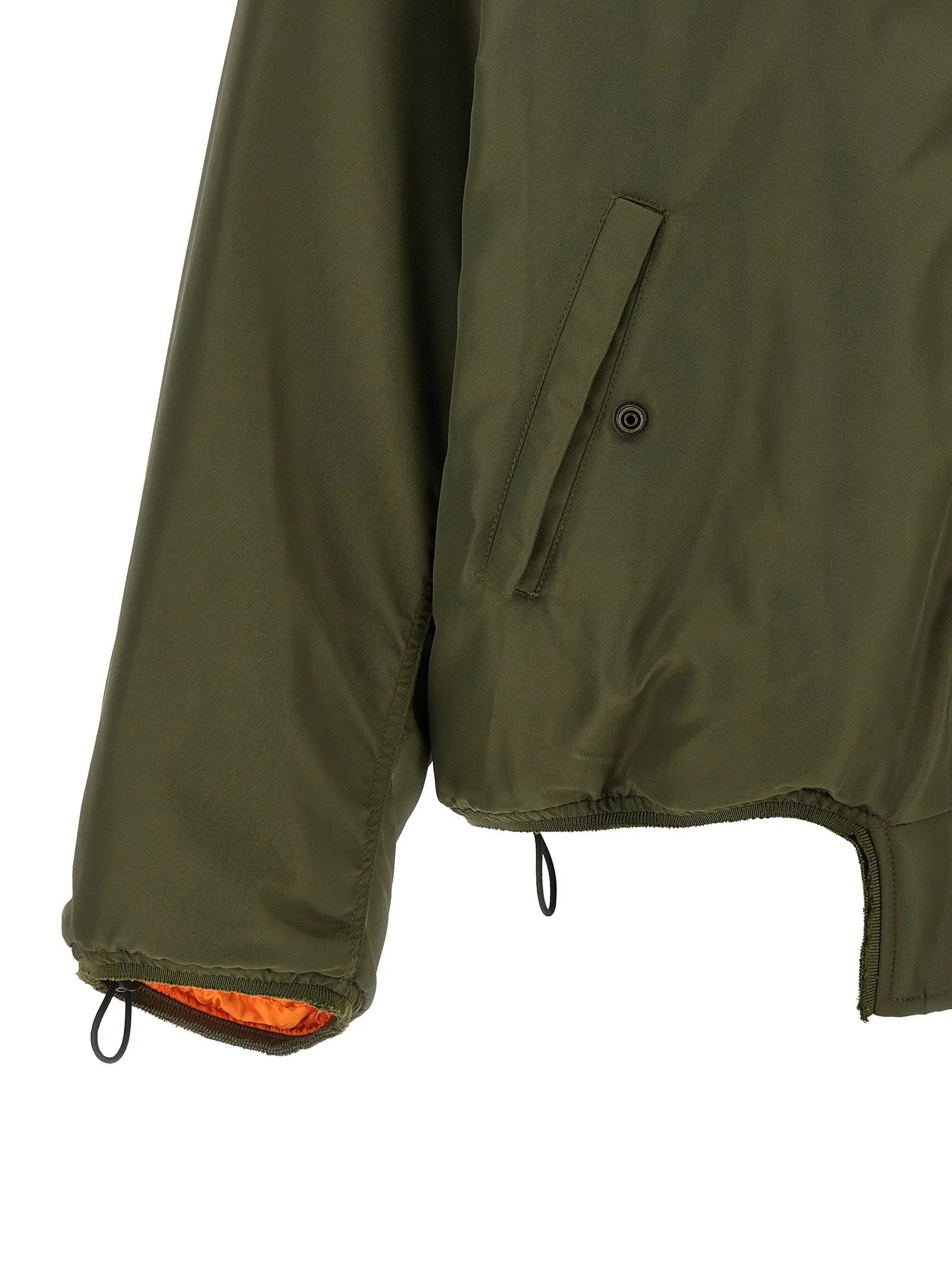 MM6 Maison Margiela Bicolor Polyamide Bomber