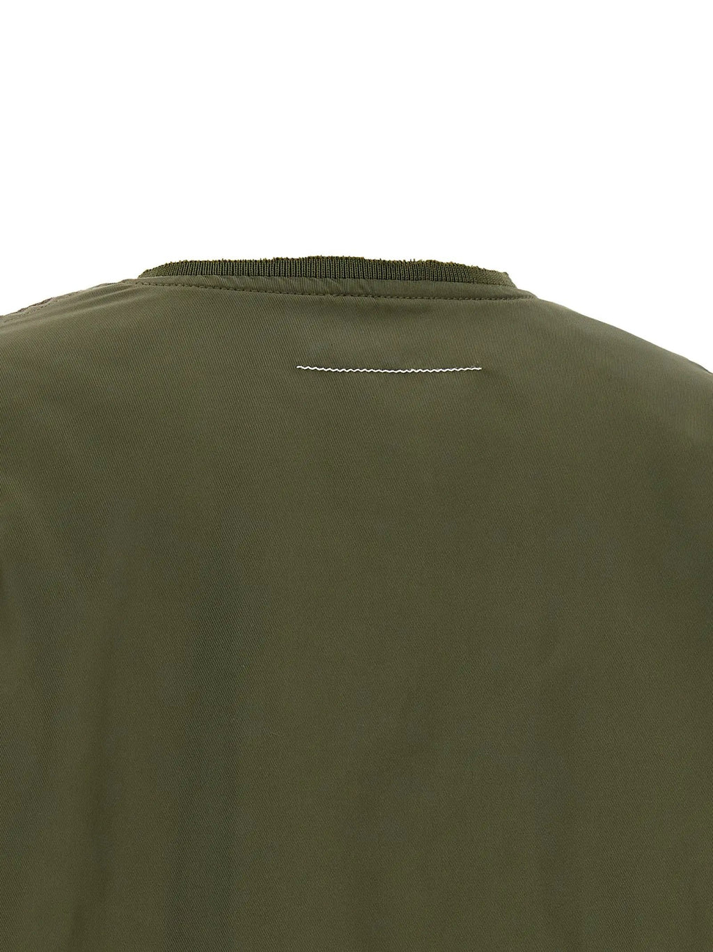 MM6 Maison Margiela Bicolor Polyamide Bomber