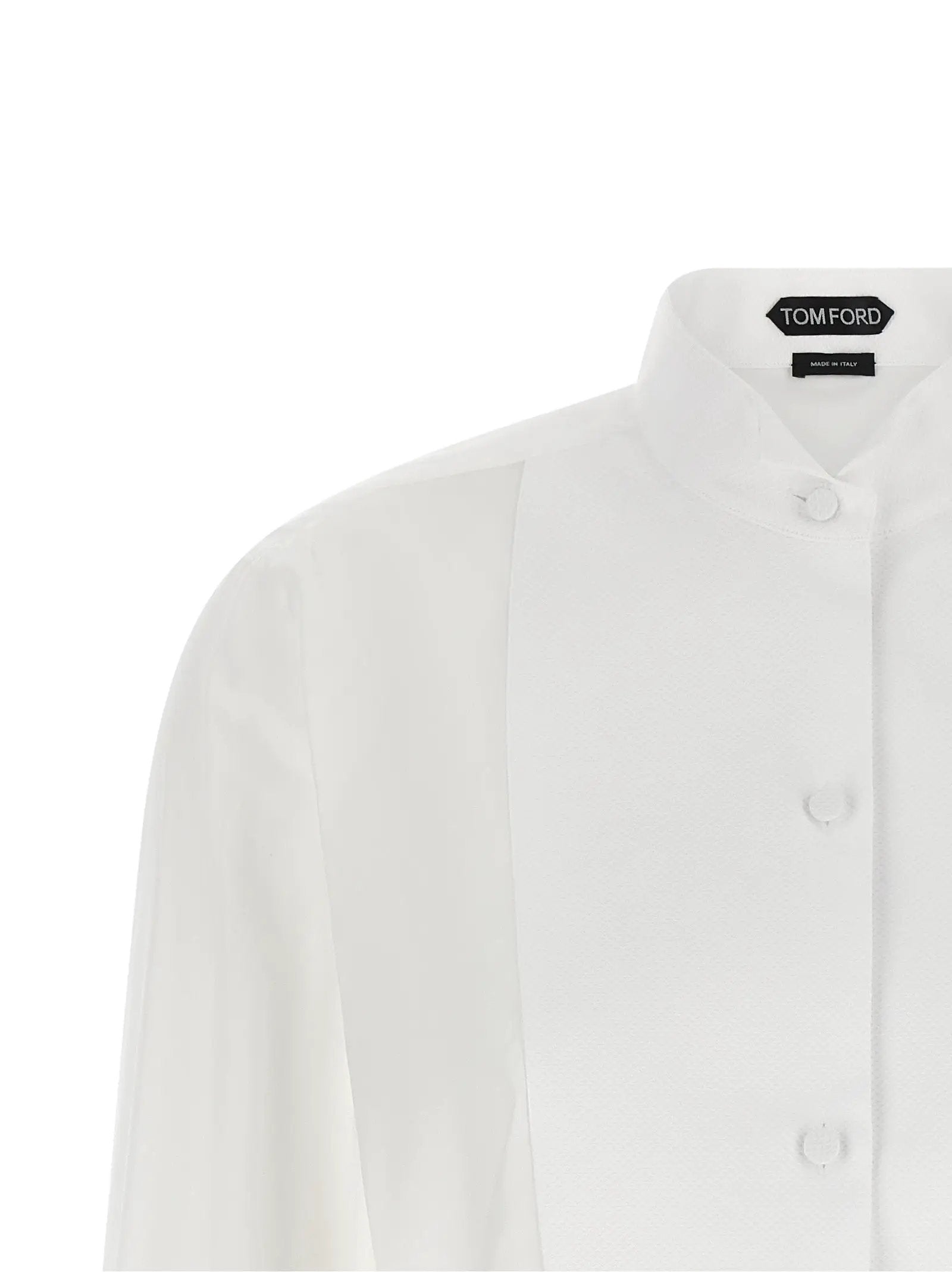Tom Ford Tom Ford White Cotton Blouse