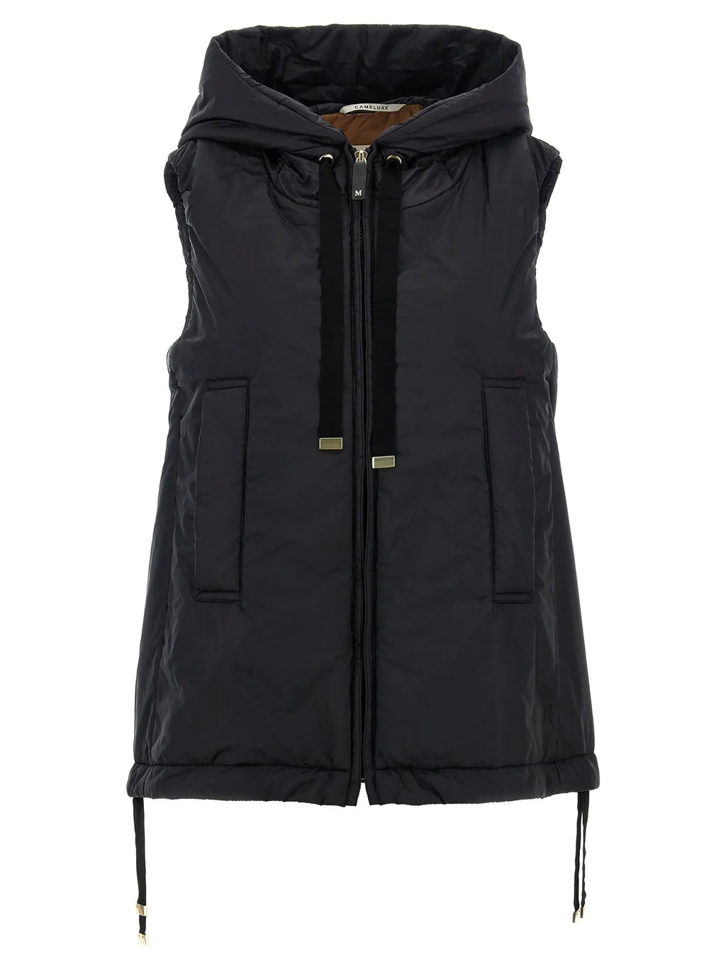 Veste sans manches Max Mara en polyester noir