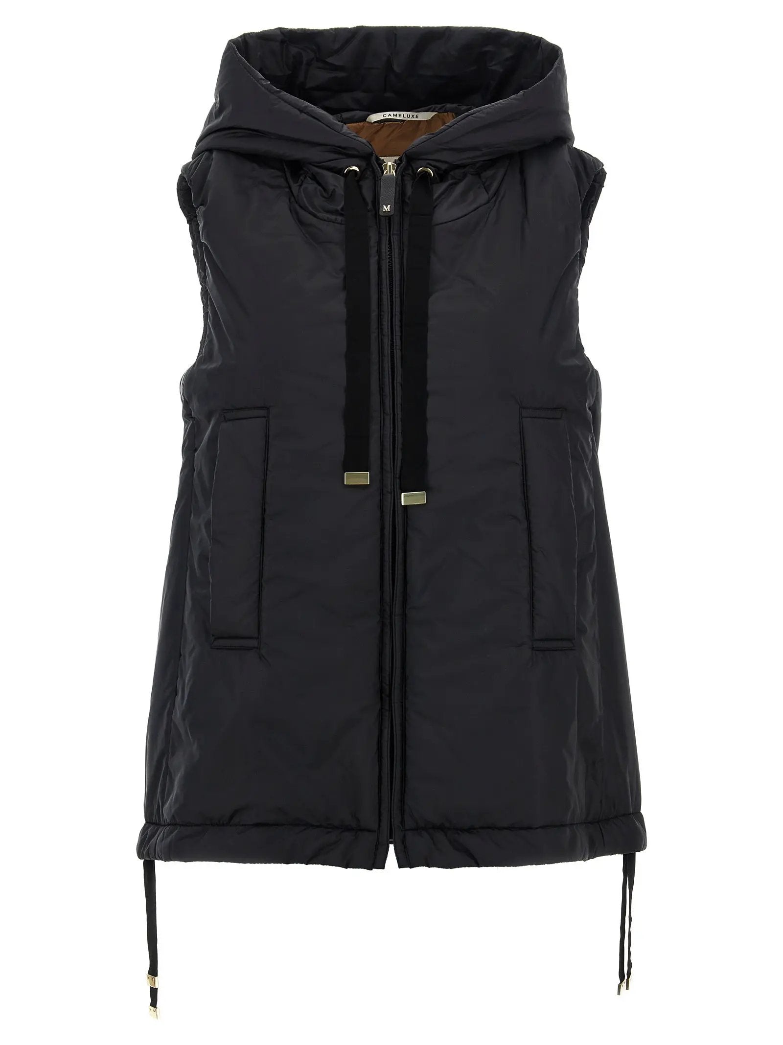 Veste sans manches Max Mara en polyester noir
