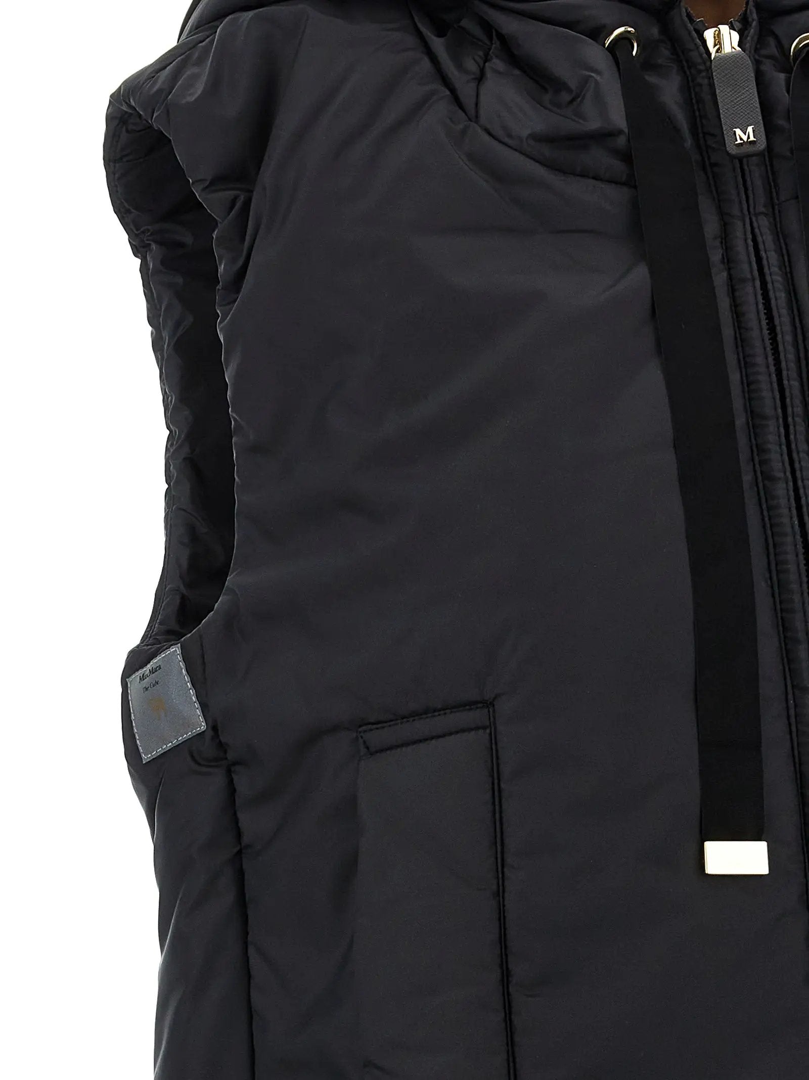 Veste sans manches Max Mara en polyester noir