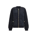Bomber Balmain Noir en Viscose