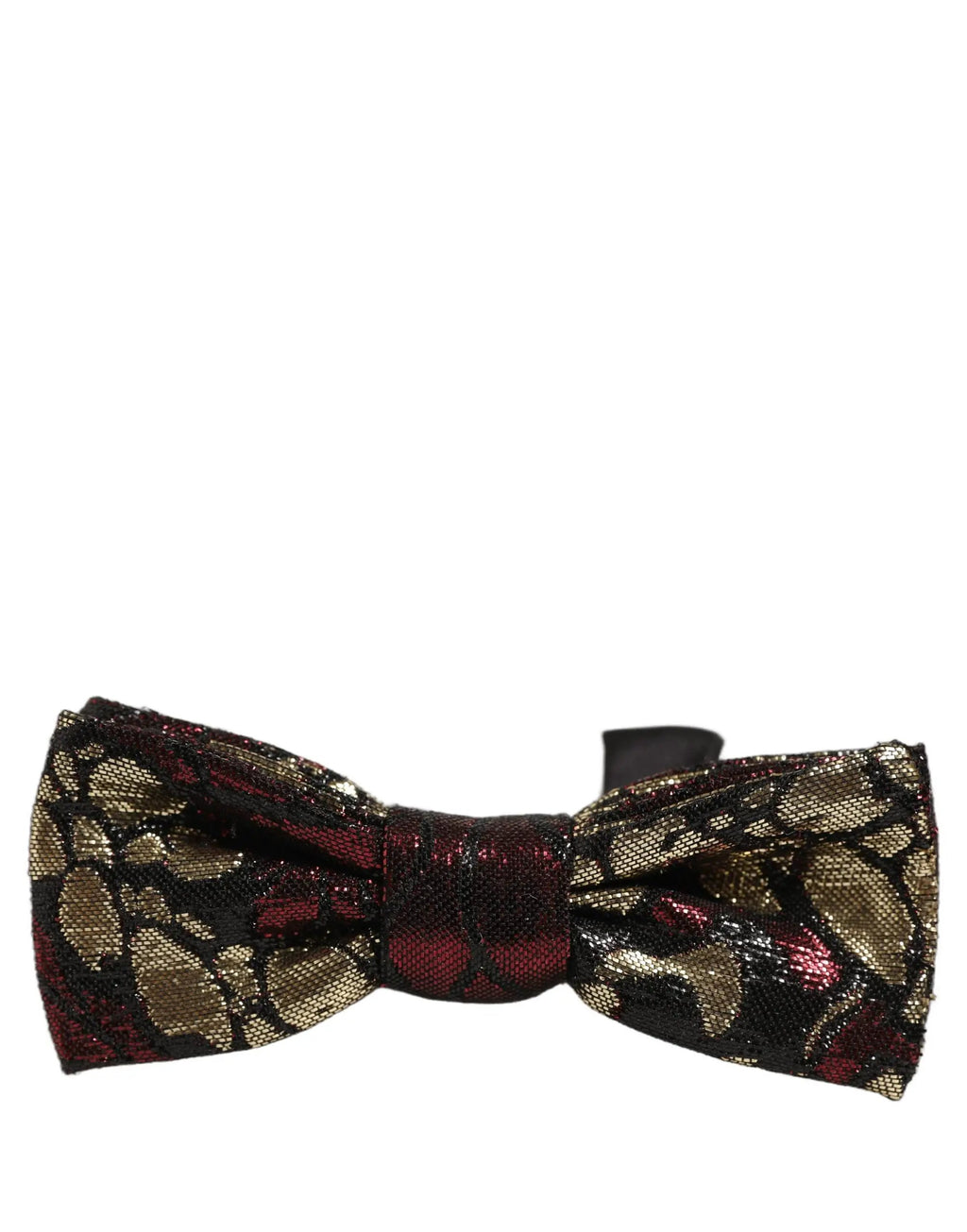 Nœud papillon papillon réglable Dolce & Gabbana en jacquard floral multicolore