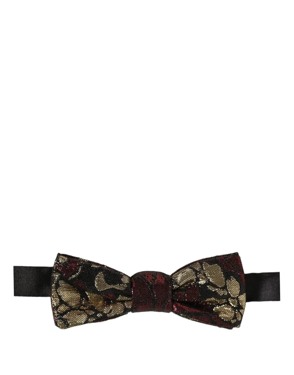 Nœud papillon papillon réglable Dolce & Gabbana en jacquard floral multicolore