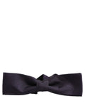 Dolce & Gabbana Men Violet 100% Silk Adjustable Neck Papillon Bow Tie