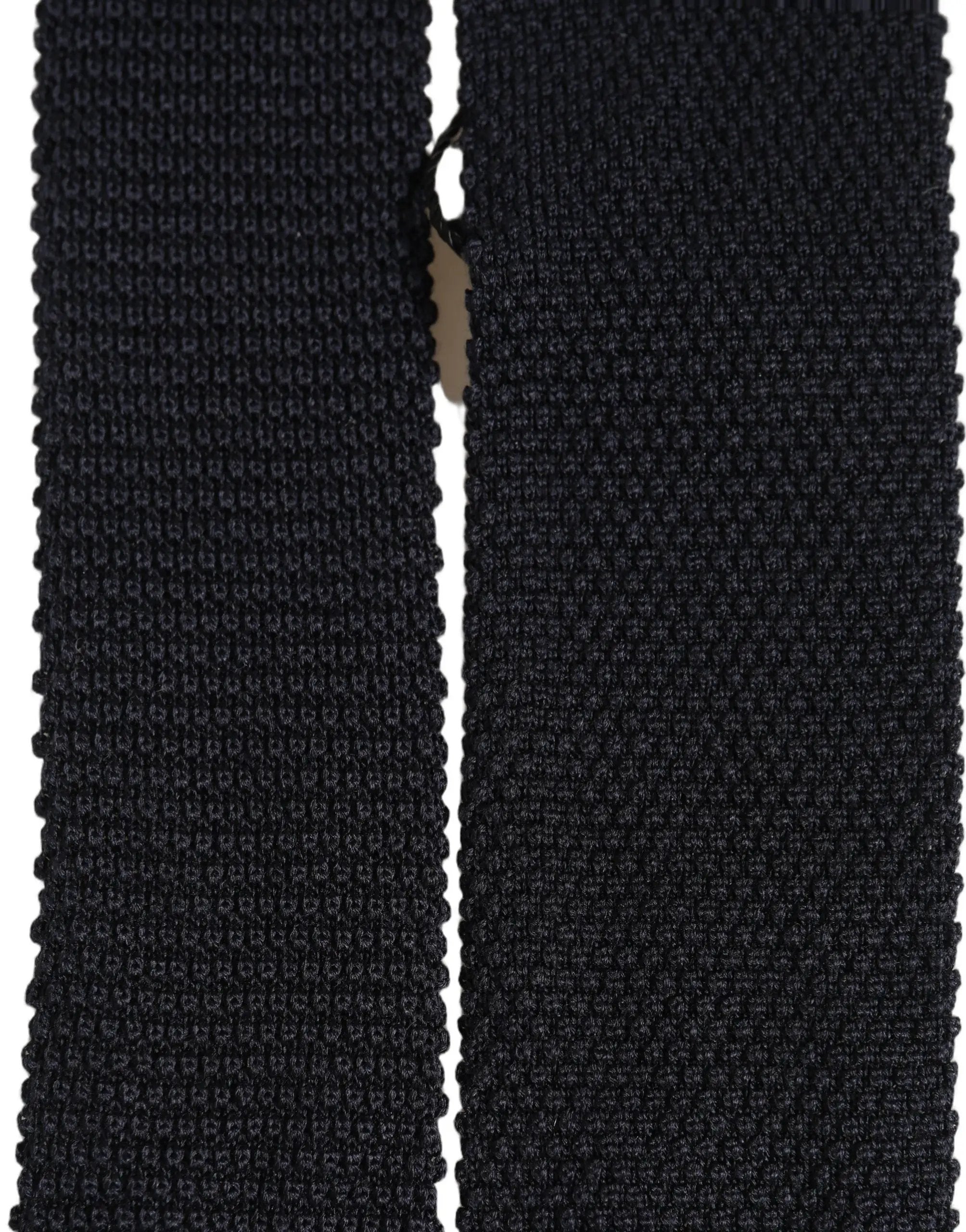 Cravate ajustable en soie noire 100 % pour homme Dolce & Gabbana