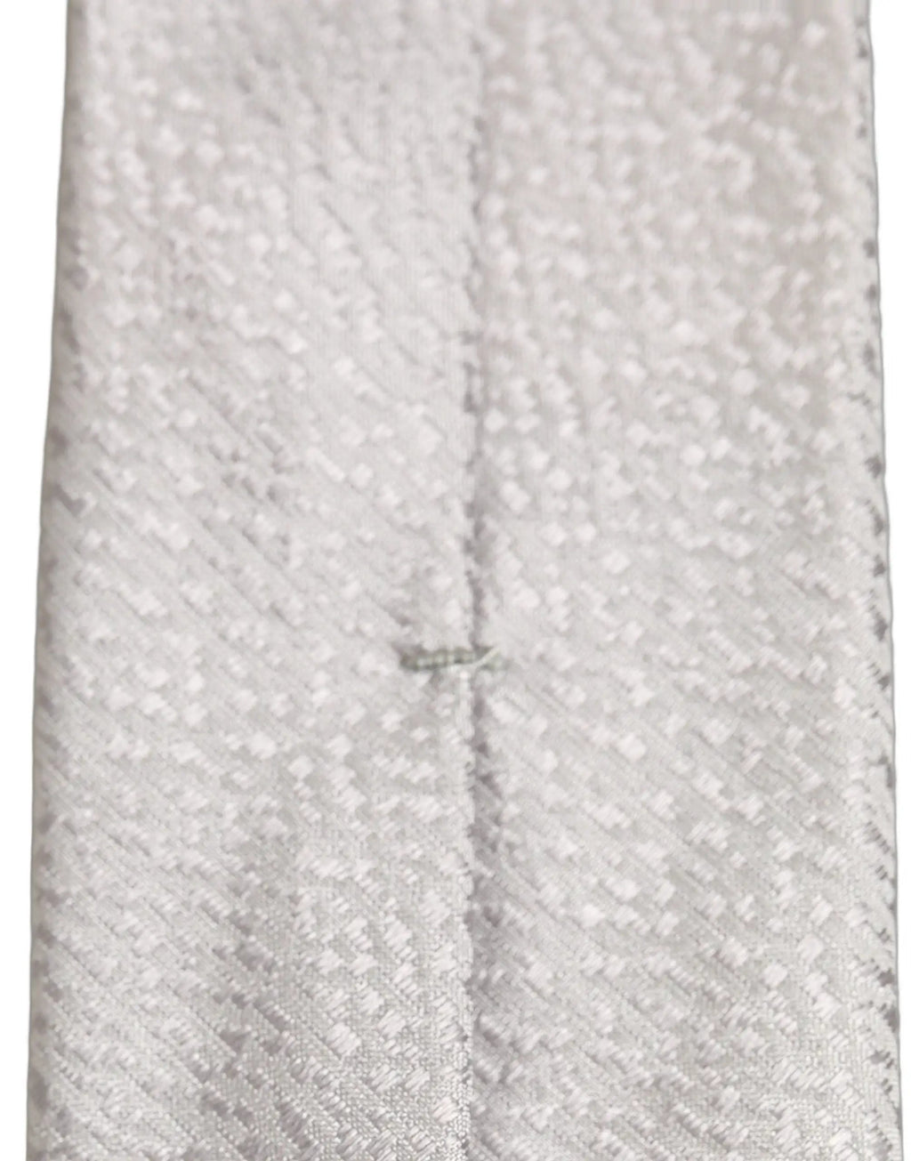 Dolce & Gabbana Men Gray 100% Silk Textured Adjustable Tied Necktie Tie