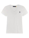 Polo Ralph Lauren White Cotton T-Shirt